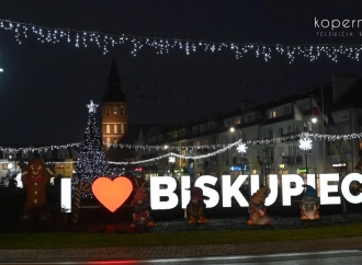 Biskupiec - życzenia bożonarodzeniowe 2021