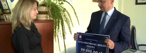 Prezent dla szpitala